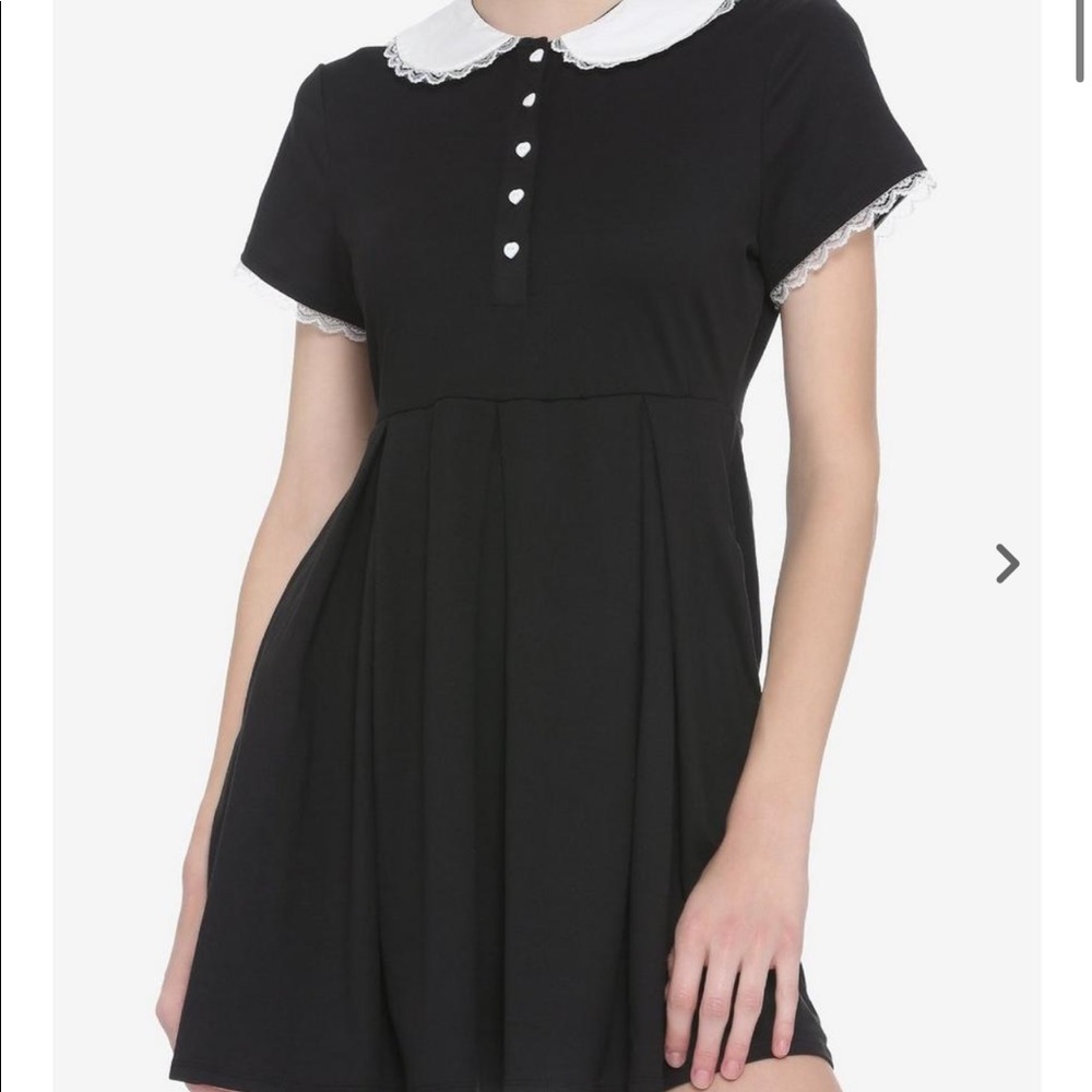 Hot Topic Collar Babydoll Dress